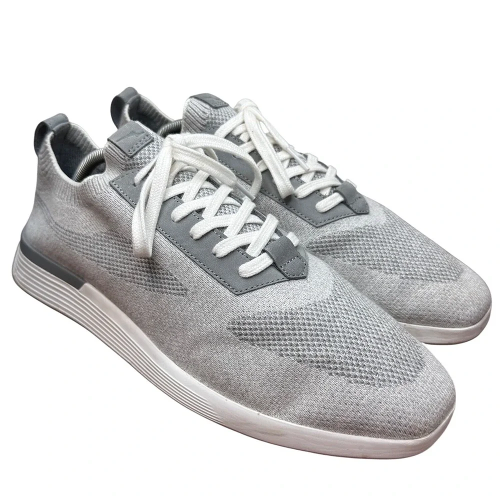 Wolf & Shepherd SwiftKnit Derby Mens Size 11 Mist Grey Knit Hybrid Sneakers